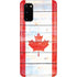 Canada Flag Light Wood Galaxy S20 Lite Case